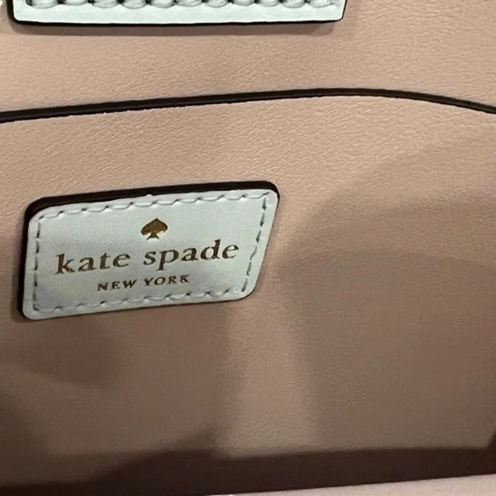 🎉SALE🎉 Kate‎ Spade Anissa Putnam Drive Tote Purse Pale Tiffany Blue Leather